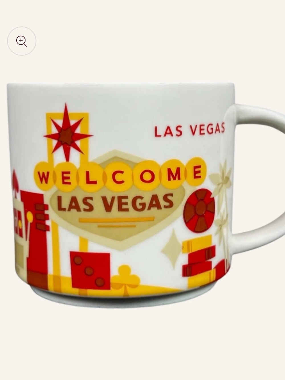 NWT Starbucks Barista you Are Here Mug Las Vegas Nevada - Picture 9 of 9